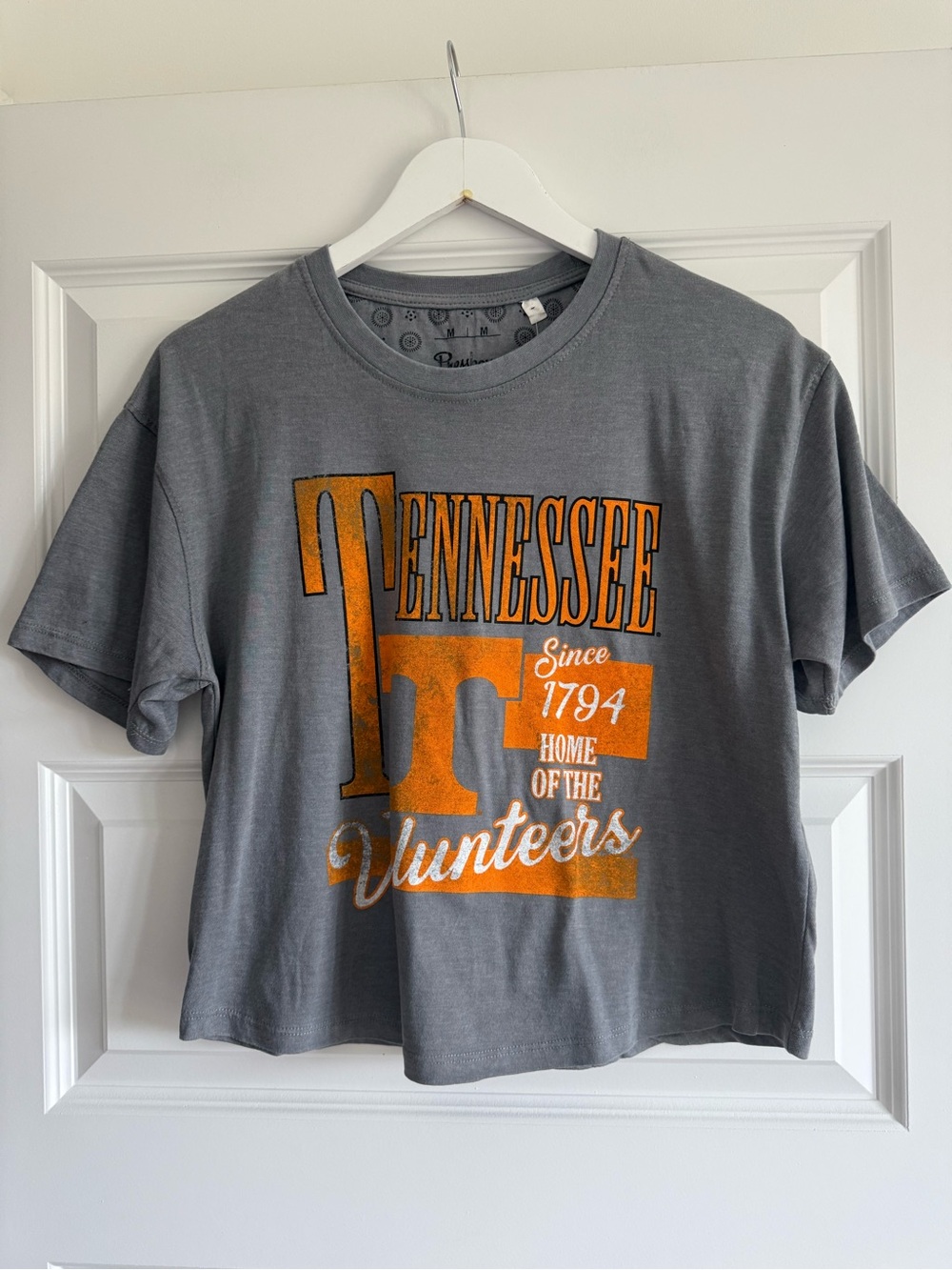Pressbox by Royce Apparel University of Tennessee Volunteers Cropped Tee NWT